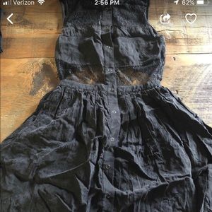 Funktional Black Lace Dress